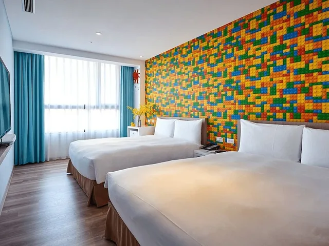 غرفة ديلوكس بسريرين منفصلين، The Brick Hotel 1/9