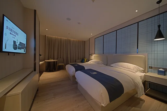 Superior, Twin Beds, Echarm Hotel Guangzhou Tianhe Gangding Metro Station Shipai Dong Road 1/1