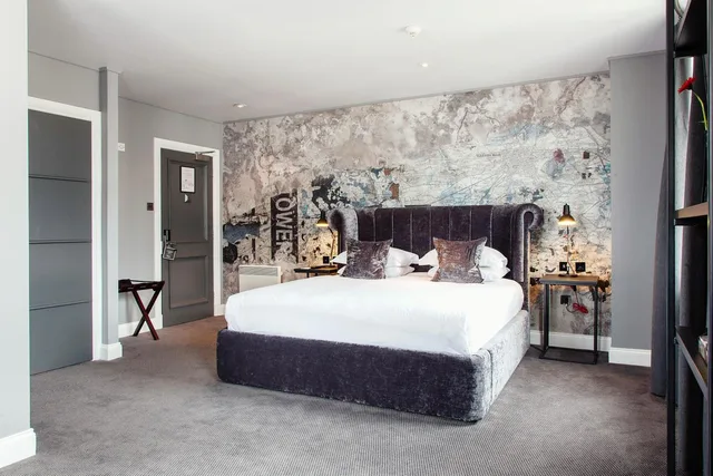 غرفة كلوب بسرير كينج، Malmaison Edinburgh 3/8