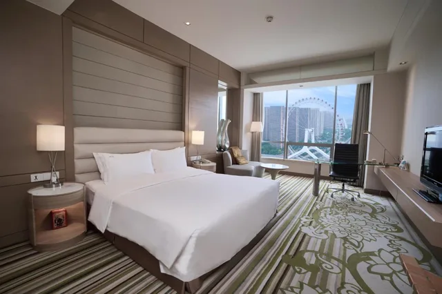 غرفة قياسية بسرير كينج بإطلالة، Holiday Inn Tianjin Riverside 4/6