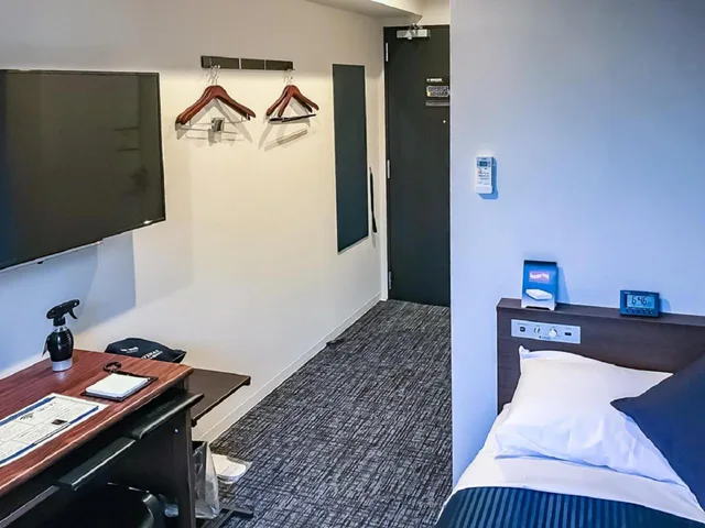 Room, Semi Double Bed, Smoking, Hotel Live Max Nagoya Sakuradoriguchi 3/6