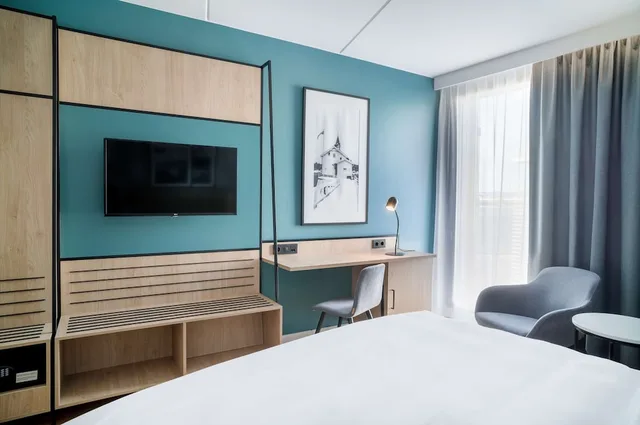 غرفة قياسية بسرير كوين، Radisson Hotel and Conference Centre Oslo Airport 2/7
