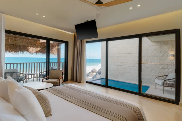 Dunas Ocean View Private Pool Top Floor Suite، Valentin Imperial Maya 1/8