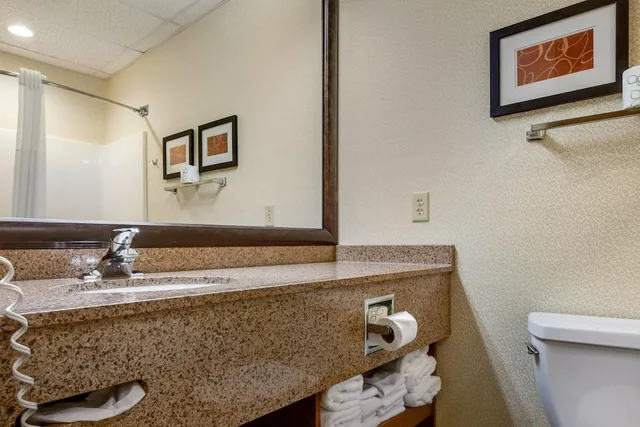 جناح بسريرين كوين مع أريكة، Comfort Suites Hotel and Conference Center, Berlin OH 4/4