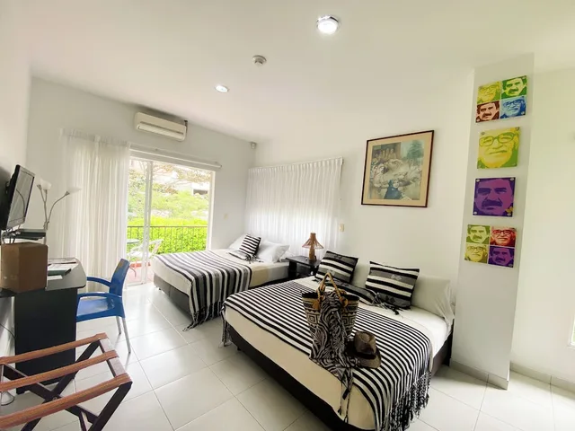 غرفة سوبيريور بسريرين منفصلين، Casa Santa Monica Pance 6/9