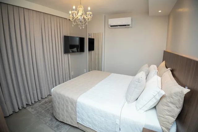 غرفة ديلوكس رباعية بسريرين منفصلين بإطلالة على المدينة مع أريكة، Concept Hotel Flat 4/9