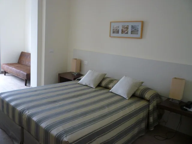 غرفة بسرير مزدوج بشرفة، Hotel Atlantico 2/3