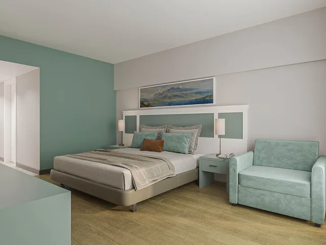 غرفة عائلية بسرير كوين وسريرين منفصلين، Arcanus Hotels Sorgun 6/10