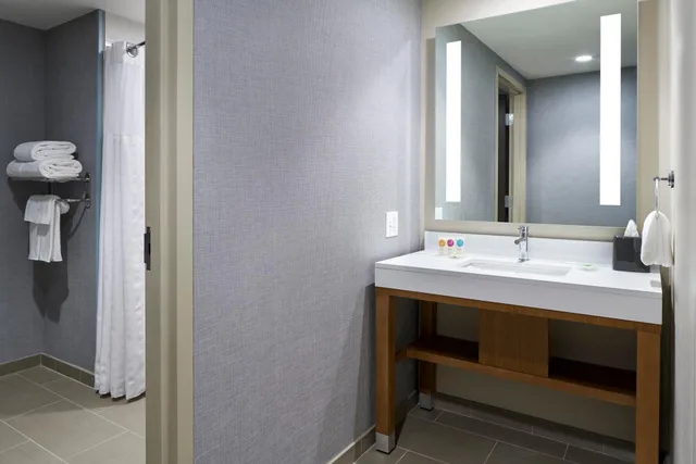 غرفة بسرير كينج بإطلالة مع أريكة لذوي الإعاقة، Hyatt Place Wilmington Riverfront 2/3
