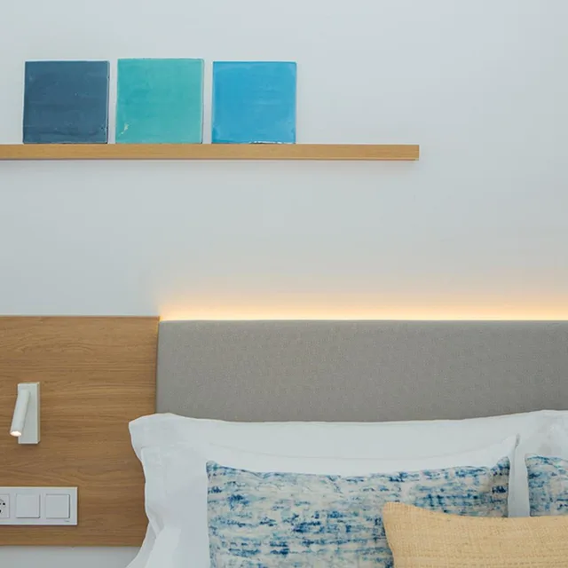 Room, Twin Beds, Lateral Side Sea View، Flamingo 5/8