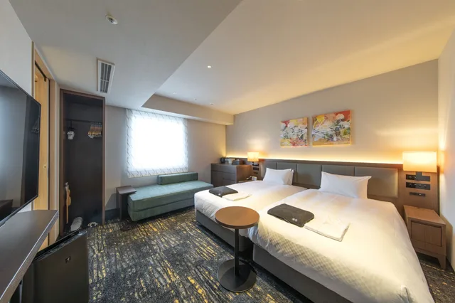 غرفة سوبيريور ثلاثية بسريرين منفصلين مع أريكة، Hotel Forza Nagoya Sakae 1/2