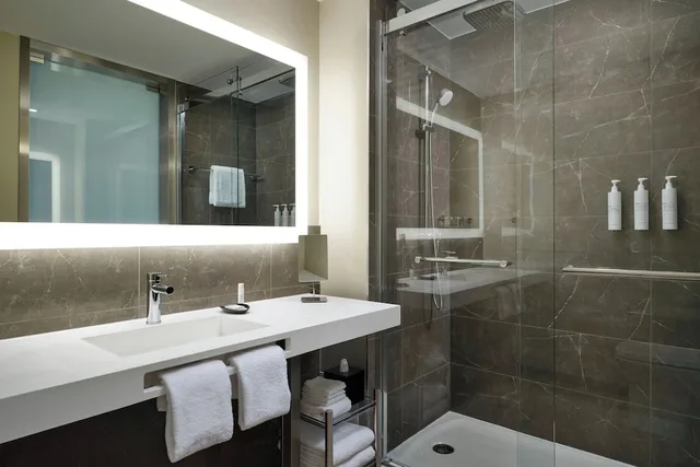 غرفة قياسية بسريرين كوين، AC Hotel by Marriott Detroit at the Bonstelle 2/2