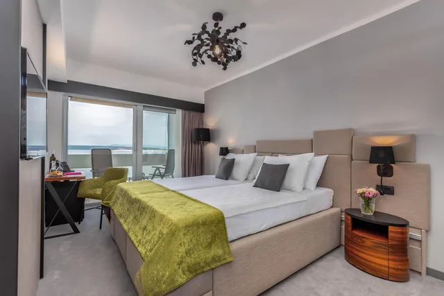 غرفة عائلية بإطلالة على البحر، Hotel Omorika Crikvenica 3/10