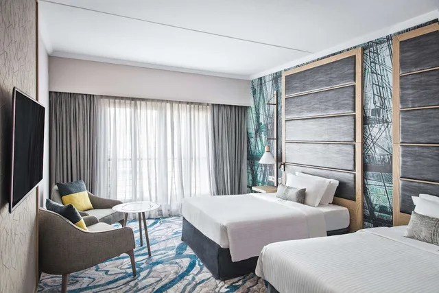 غرفة سوبيريور بسريرين كوين، Le Suffren Hotel and Marina 4/6