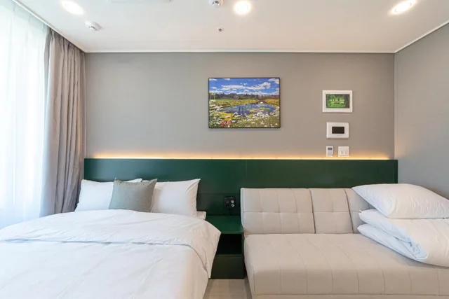 غرفة ديلوكس بسرير مزدوج، Bella Stay Hotel Chuncheon 2/10