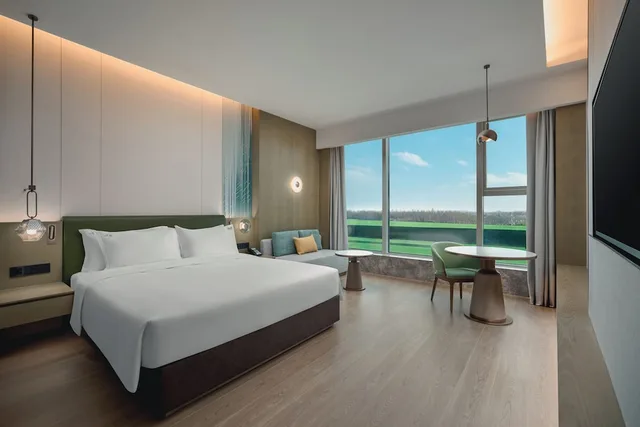 غرفة بريميوم بسرير كينج لذوي الإعاقة، Holiday Inn Wuhan Tianhe Airport by IHG 1/2