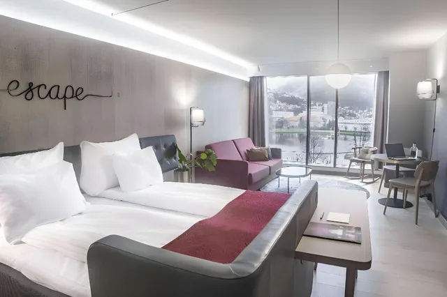 غرفة غراند مفردة بسرير مزدوج بإطلالة، Hotel Norge By Scandic 1/2