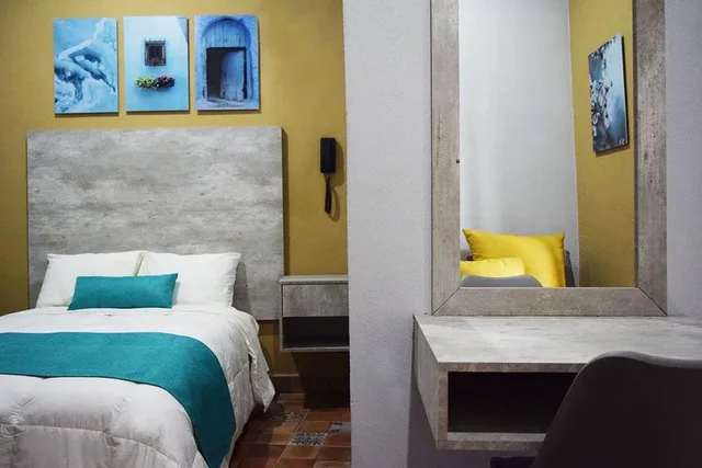 غرفة سوبيريور بسرير مزدوج بغرفة نوم واحدة، Hotel Corazon Mexicano 4/6