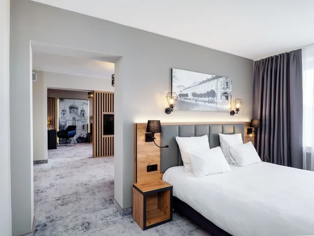 جناح ديلوكس بسرير مزدوج مع أريكة، Hotel Mercure Czestochowa Centrum 2/9