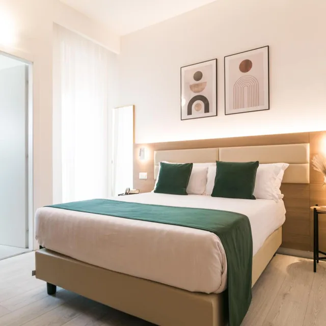 غرفة صغيرة مزدوجة، Massimi City Garden Hotel 1/4