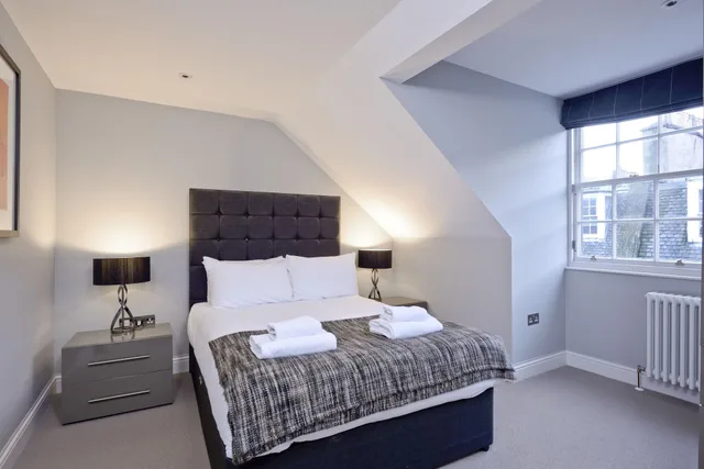 شقة بغرفتي نوم، Destiny Scotland - Hill Street Apartments 3/9