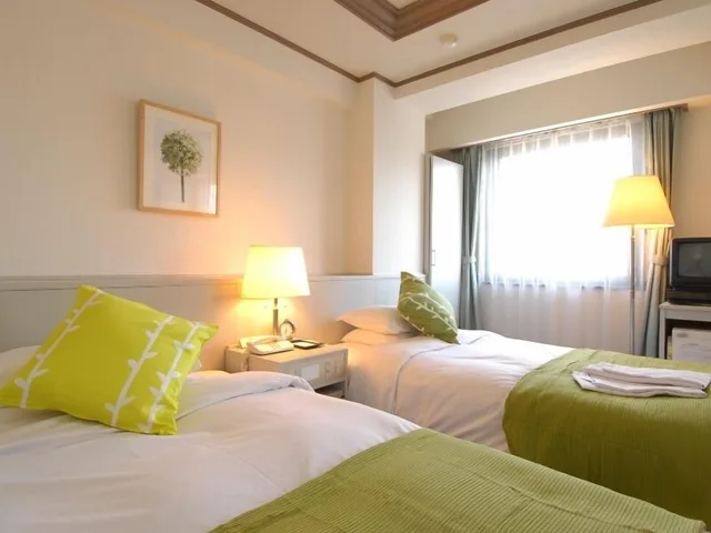 غرفة بسريرين منفصلين، Matsumoto Wellton Hotel 2/6