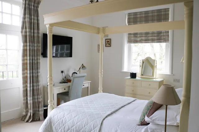 Four Poster, Classic, Superior, Double Bed، Bartley Lodge Hotel 5/8