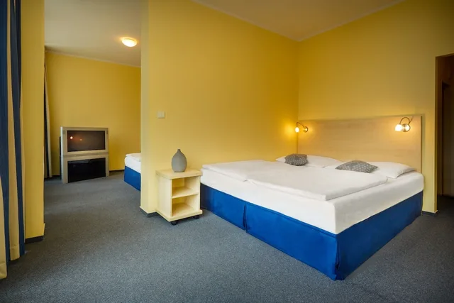 غرفة اقتصادية بسريرين منفصلين، Hotel Uno Prague 1/6
