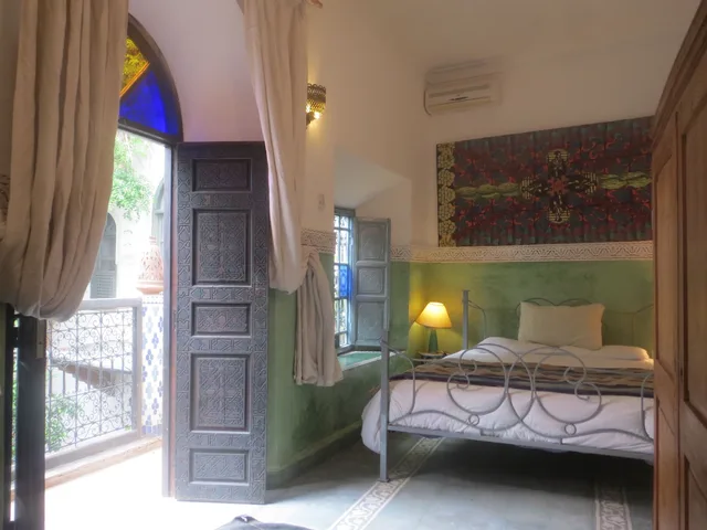 Mezzanine, Comfort, Queen Bed, Courtyard View، Riad Maizie 2/10