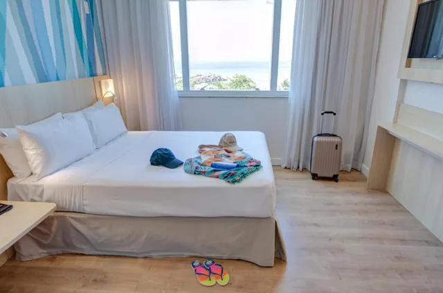 غرفة سوبيريور بسرير مزدوج بإطلالة على البحر، Mercure Rj Barra Da Tijuca 3/10