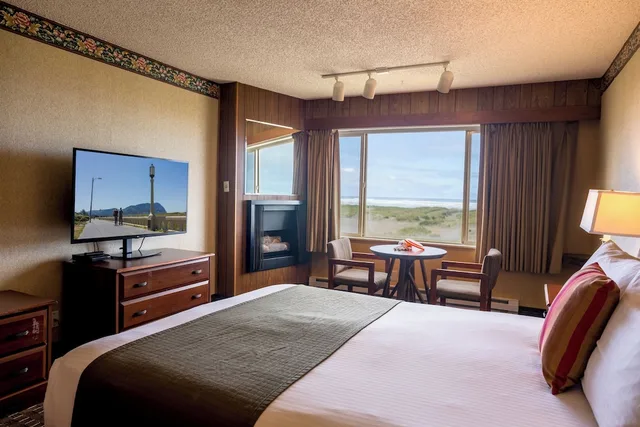 غرفة بسريرين كوين بإطلالة على البحر، Ebb Tide Oceanfront Inn 3/7