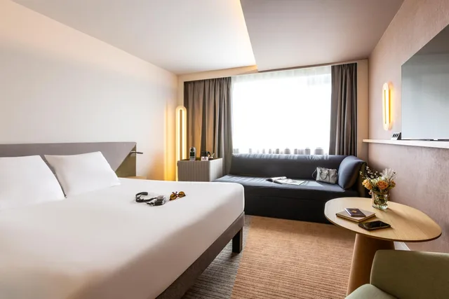 غرفة سوبيريور بسرير مزدوج مع أريكة، Novotel Nancy 2/10