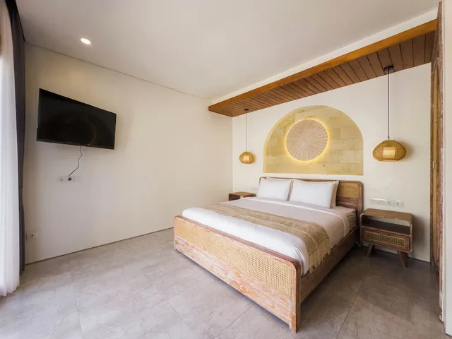فيلا بسريرين كوين بغرفتي نوم بمسبح خاص، Villa Waturenggong Ubud 4/10