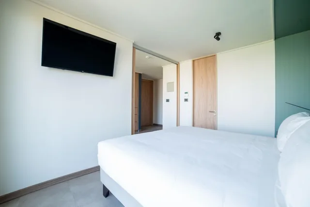 شقة بسرير مزدوج بشرفة، Hotel Almasur Providencia 2/5