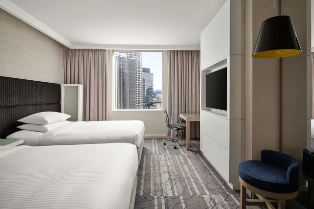 غرفة كلوب بسريرين مزدوجين، Sydney Harbour Marriott 3/6