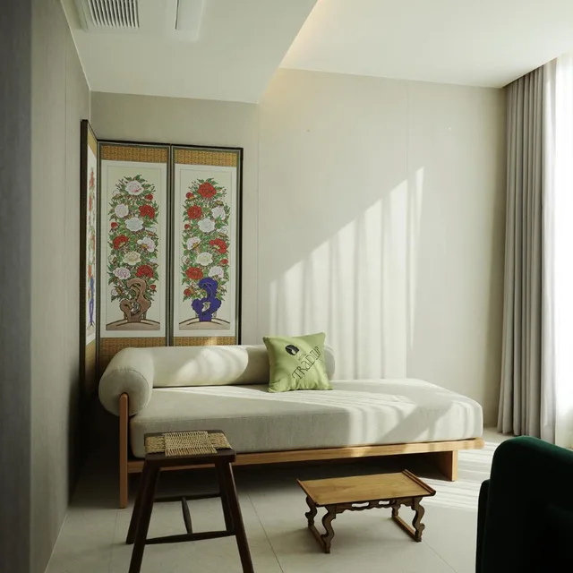 جناح بسرير مزدوج، Hotel Tradiup by the Designers 2/5