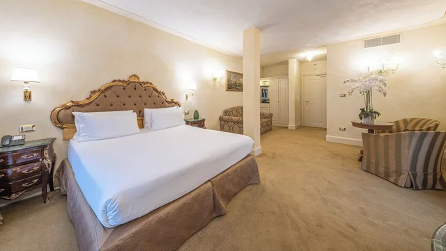 غرفة ديلوكس بسرير مزدوج بإطلالة على المتنزه، Hotel Villa Barbarich 1/4
