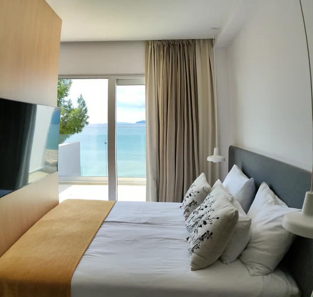 جناح بريميوم بإطلالة على البحر بشرفة، Hotel Split 1/2