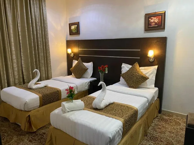 استوديو بسريرين منفصلين، ريست نايت للأجنحة الفندقية النفل(Rest Night Serviced Apartments - AL Nafal) 2/10