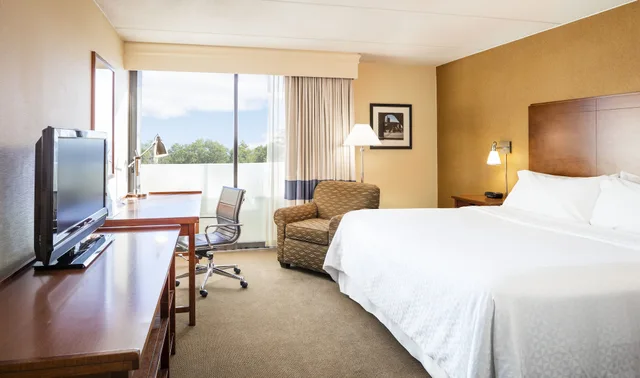 غرفة ديلوكس بسرير كينج، Four Points By Sheraton Chicago O Apos Hare Airport 1/2