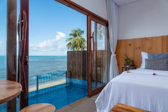 Master, Suite, Double Bed, Sea View، Villa Pantai Boutique Hotel Maragogi 6/6