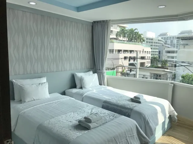 جناح عائلي بإطلالة على البحر، The Beach Front Resort Pattaya 5/8