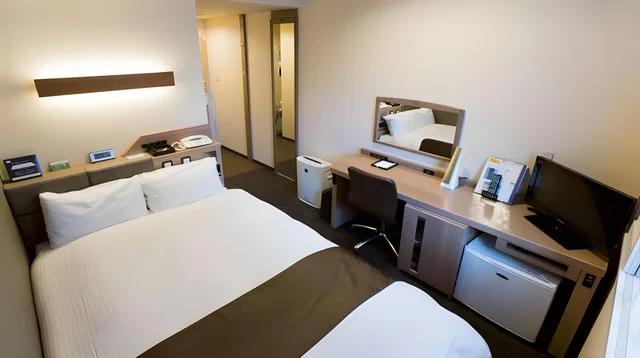 غرفة بسرير نصف مزدوج للمدخنين، Kagoshima Plaza Hotel Tenmonkan 5/5