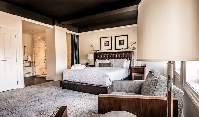 غرفة كلاسيكية مفردة بسرير كينج، Hotel Goodwin 1/2