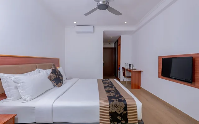 غرفة ديلوكس مزدوجة بشرفة، Kaani Beach Hotel 2/7