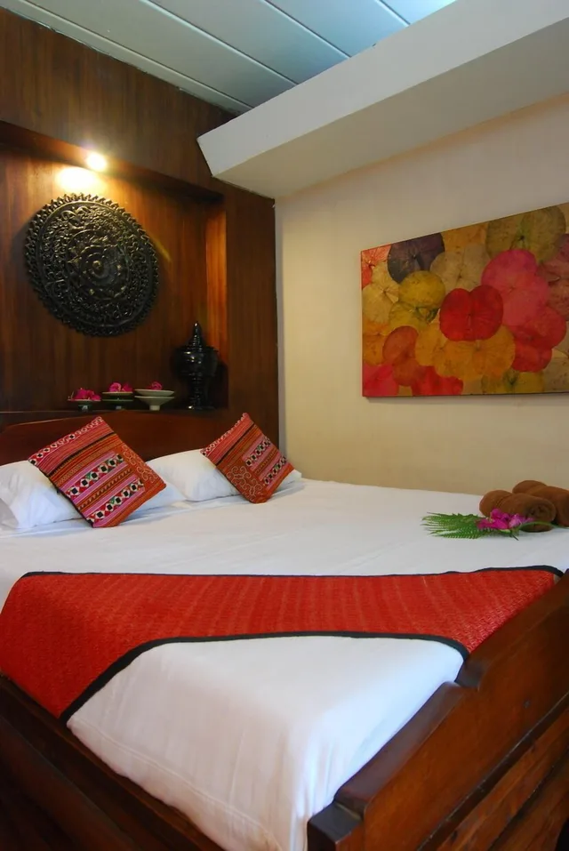 غرفة ديلوكس بسريرين منفصلين، Baantawan Pai S Boutique Guesthouse 2/2