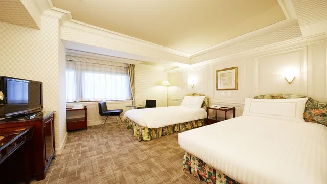 غرفة بسريرين منفصلين، Art Hotel Kokura New Tagawa 1/2