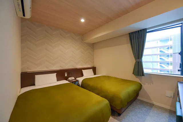 Room, Twin Beds, Electronic Cigarette Only, Smoking، Hotel New Gaea Kamigofuku 1/1