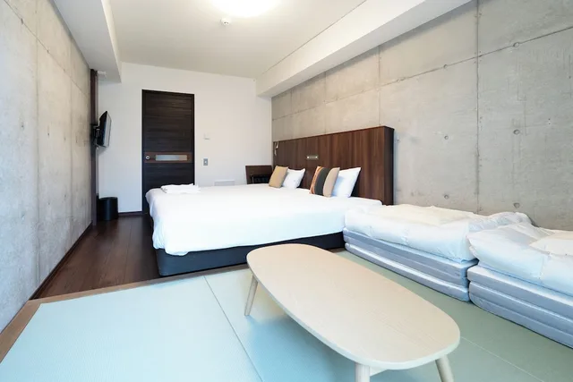 Room, Twin Beds, 2 Futon Beds, Tatami, Condo Building, Kitchen, Lounge Access، The Breakfast Hotel Porto Ishigaki 8/10