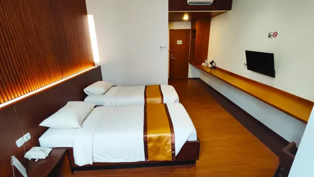 غرفة ديلوكس بسرير مزدوج أو سريرين منفصلين، Odaita Hotel 3/10